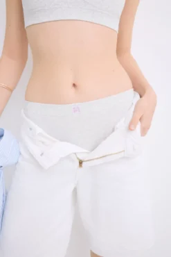 Cueca boxer cinza sem costura