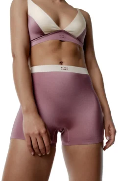 Cueca boxer de microfibra brilhante