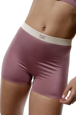 Cueca boxer de microfibra brilhante