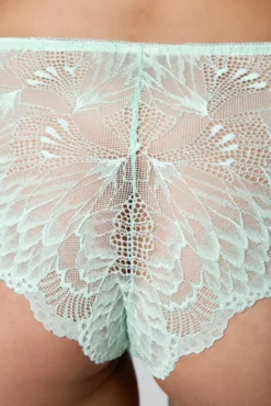 Cueca Brasileira Cintura Alta Verde Salvia Musgo