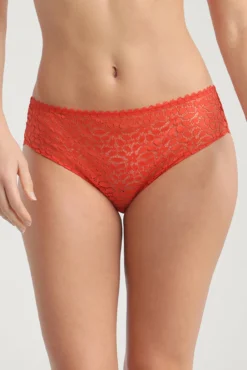 Cueca Daily Dentelle invisível de renda floral