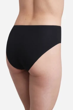 Cueca midi de algodão modal