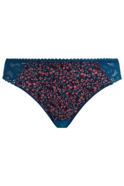 Cueca Midi de Microfibra Flower Elegance