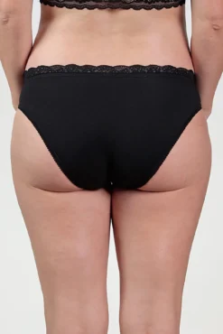 Cuequinha pré-mamã com detalhe renda