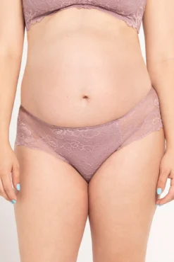 Cuequinha pré-mamã de renda