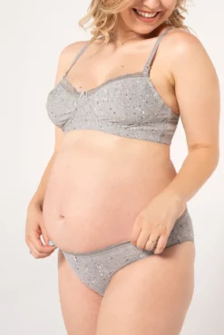 Cuequinha pré-mamã estampada mármore
