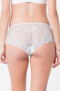 Cuequinha renda com estampado