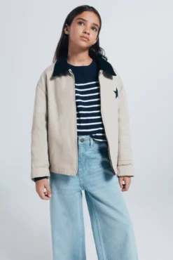 denim jeans culotte para meninas