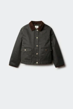 Detalhes do Parka menina