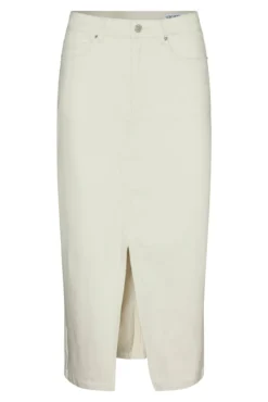 Falda vaquera midi