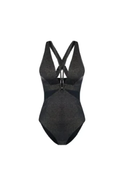 Fato de banho modelador preto