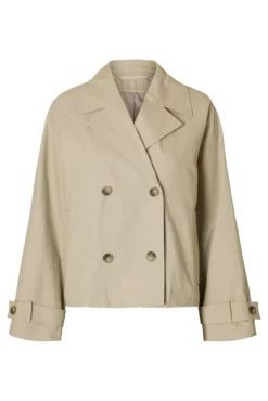 Gabardine curto 100% algodão