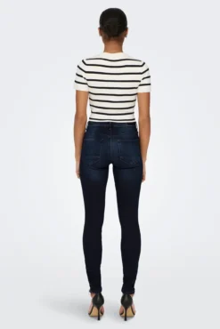 Jeans de cintura média