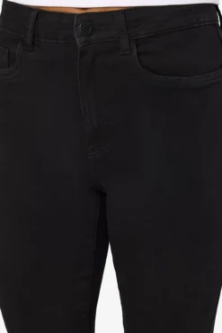 Jeans flare de cintura alta