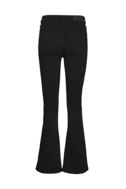 Jeans flare de cintura alta