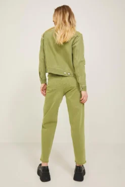 Jeans Lisbon mom fit cintura subida