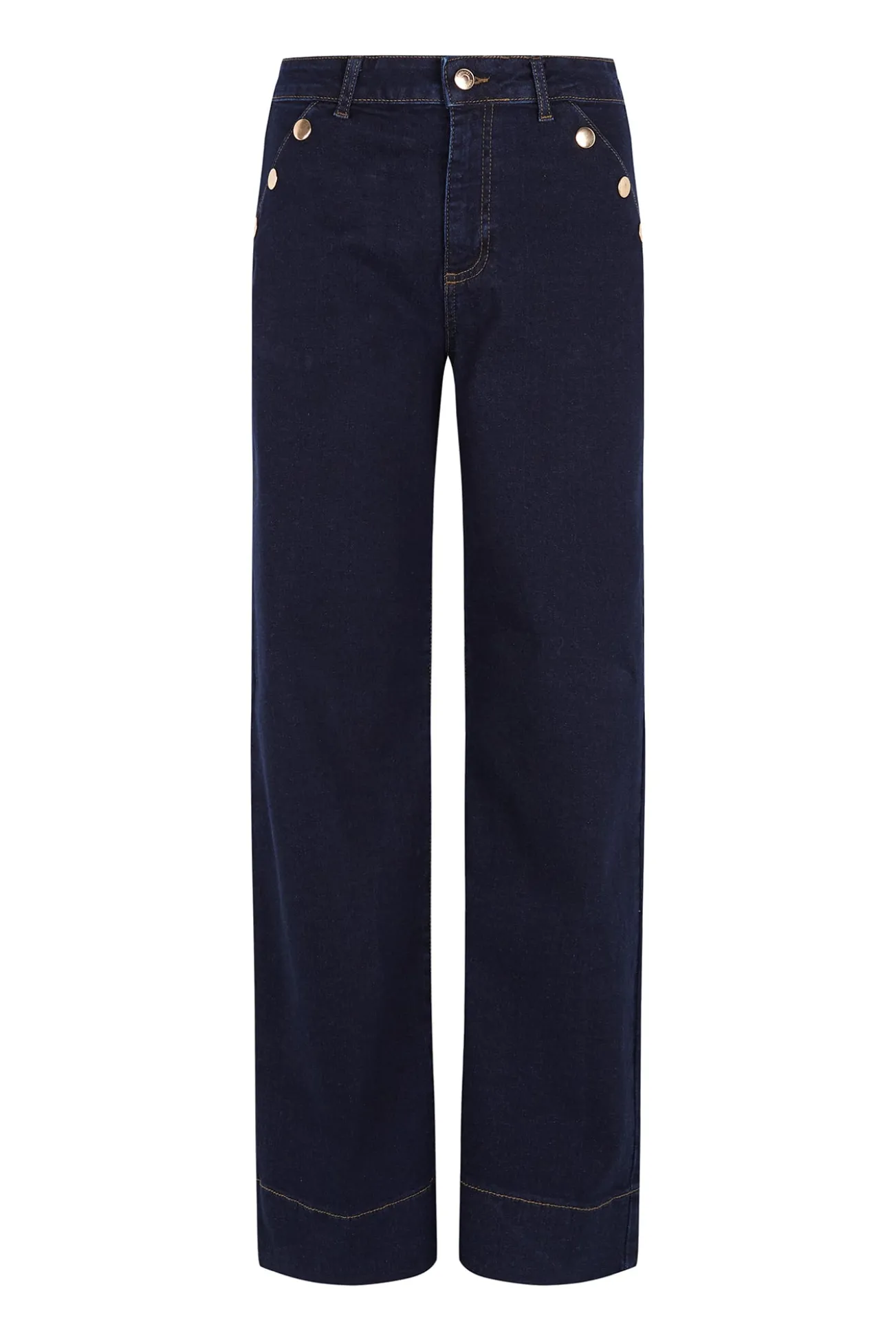 Jeans Palazzo botones