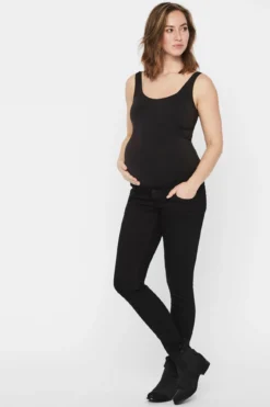 Jeans pretos maternity Better Cotton