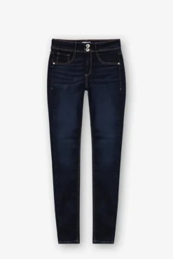 Jeans skinny clássico de cintura alta tamanho único