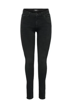 Jeans skinny de cintura corte