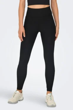 Leggings com bolso lateral de cintura alta