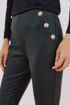 Leggings de malha femininas