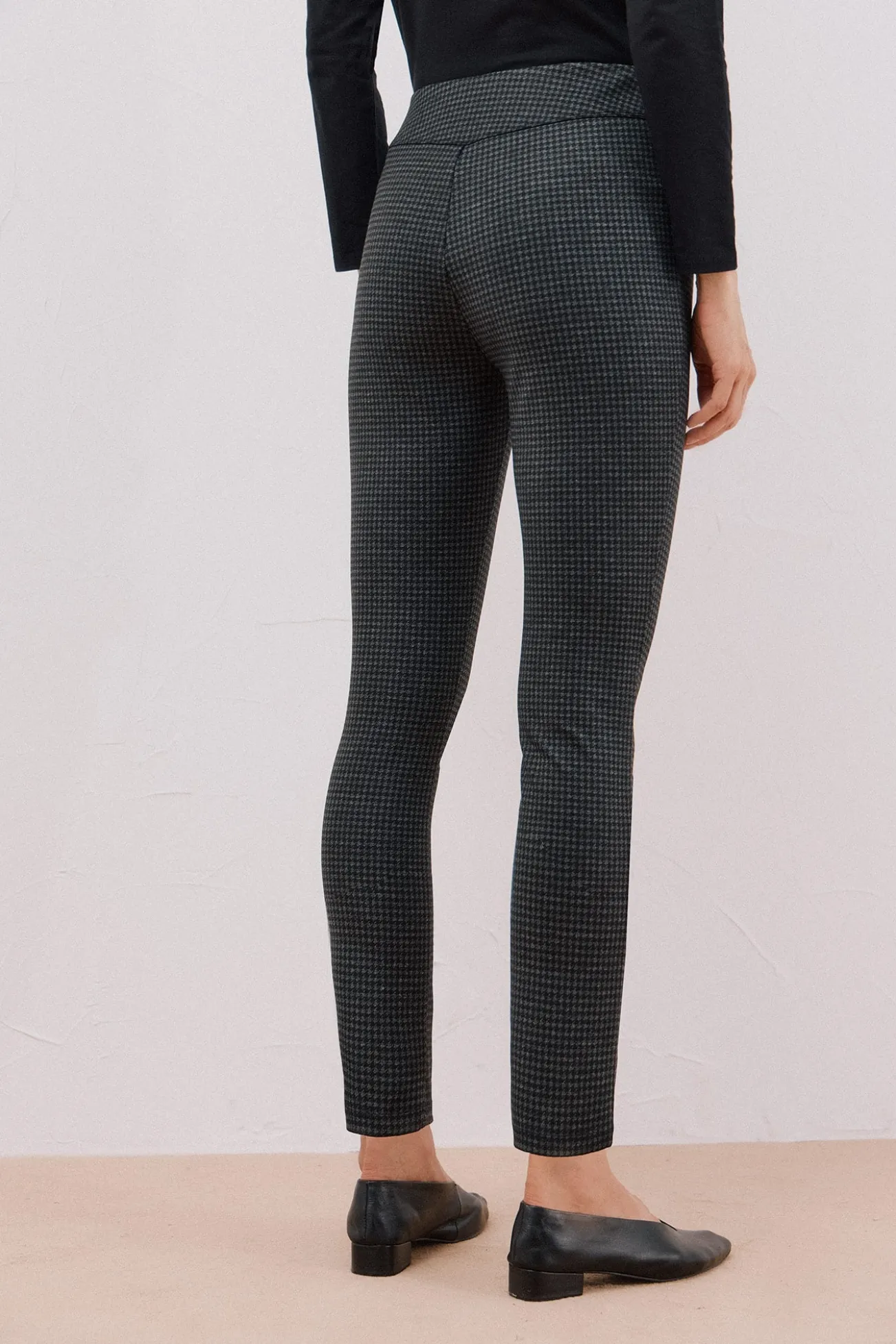 Leggings de malha femininas
