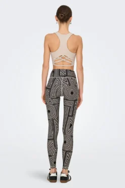 Leggings desportivas com estampado