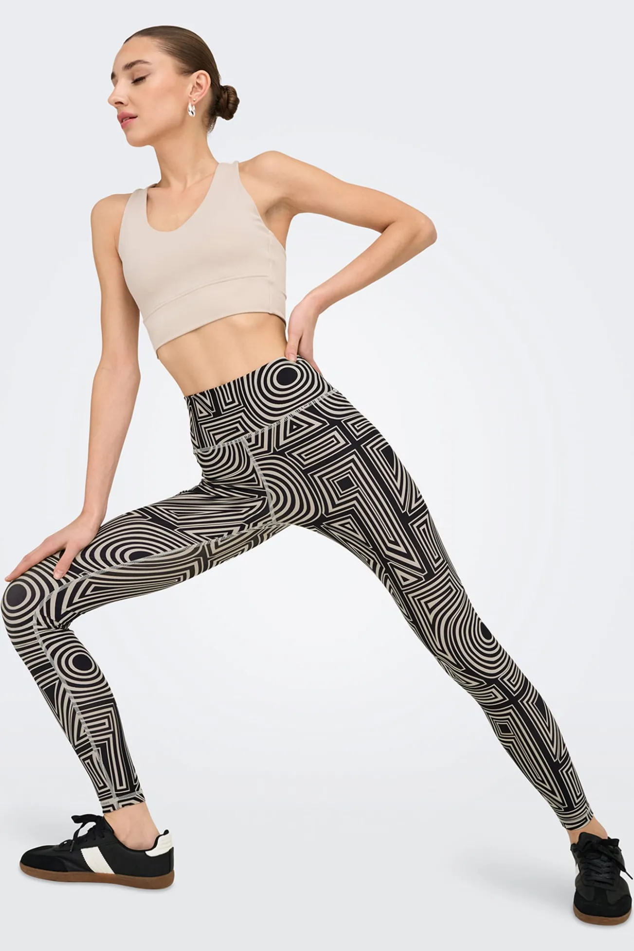 Leggings desportivas com estampado