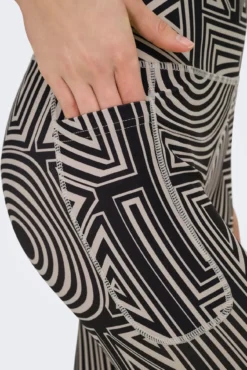 Leggings desportivas com estampado