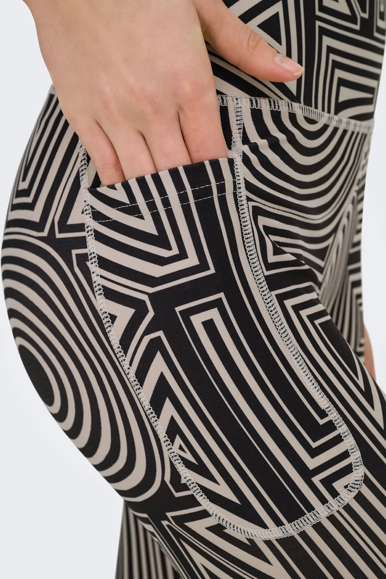Leggings desportivas com estampado