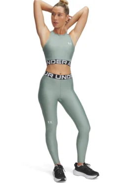 Leggings femininas verdes superleves