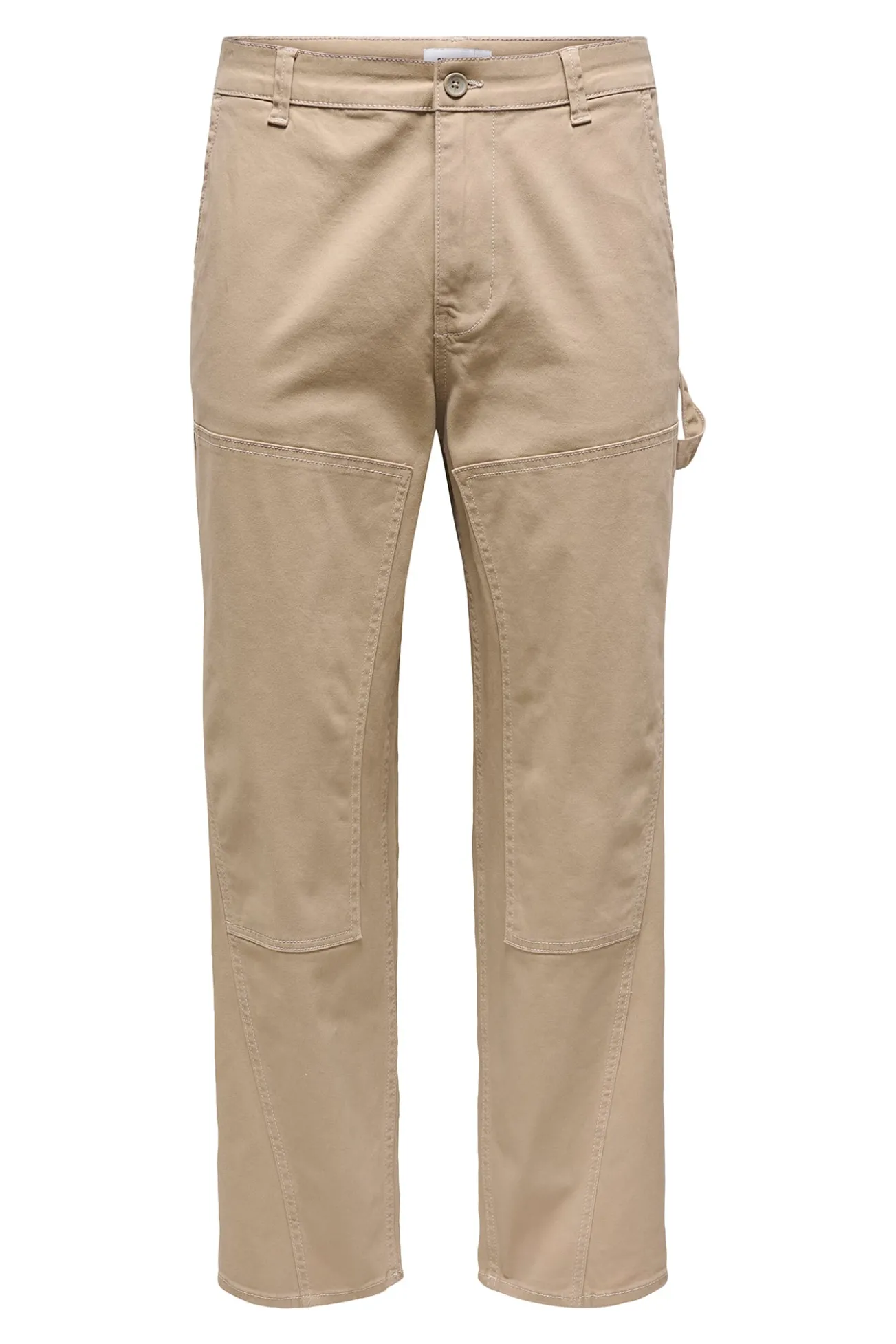 Locker geschnittene Herrenhose.