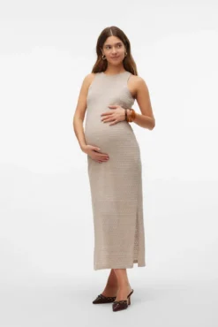 Macacão de alças 7/8 maternity