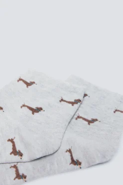 Meia curtas para cães