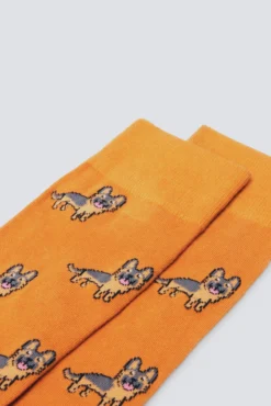 Meia de algodão para cães