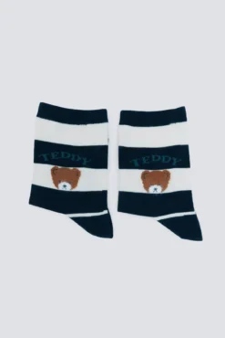 Meia de urso riscas