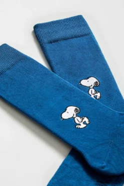 Meias altas Snoopy em algodão orgânico