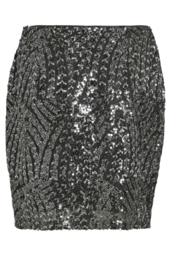 Mini saia de lantejoulas