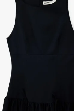 Minivestido com folhos