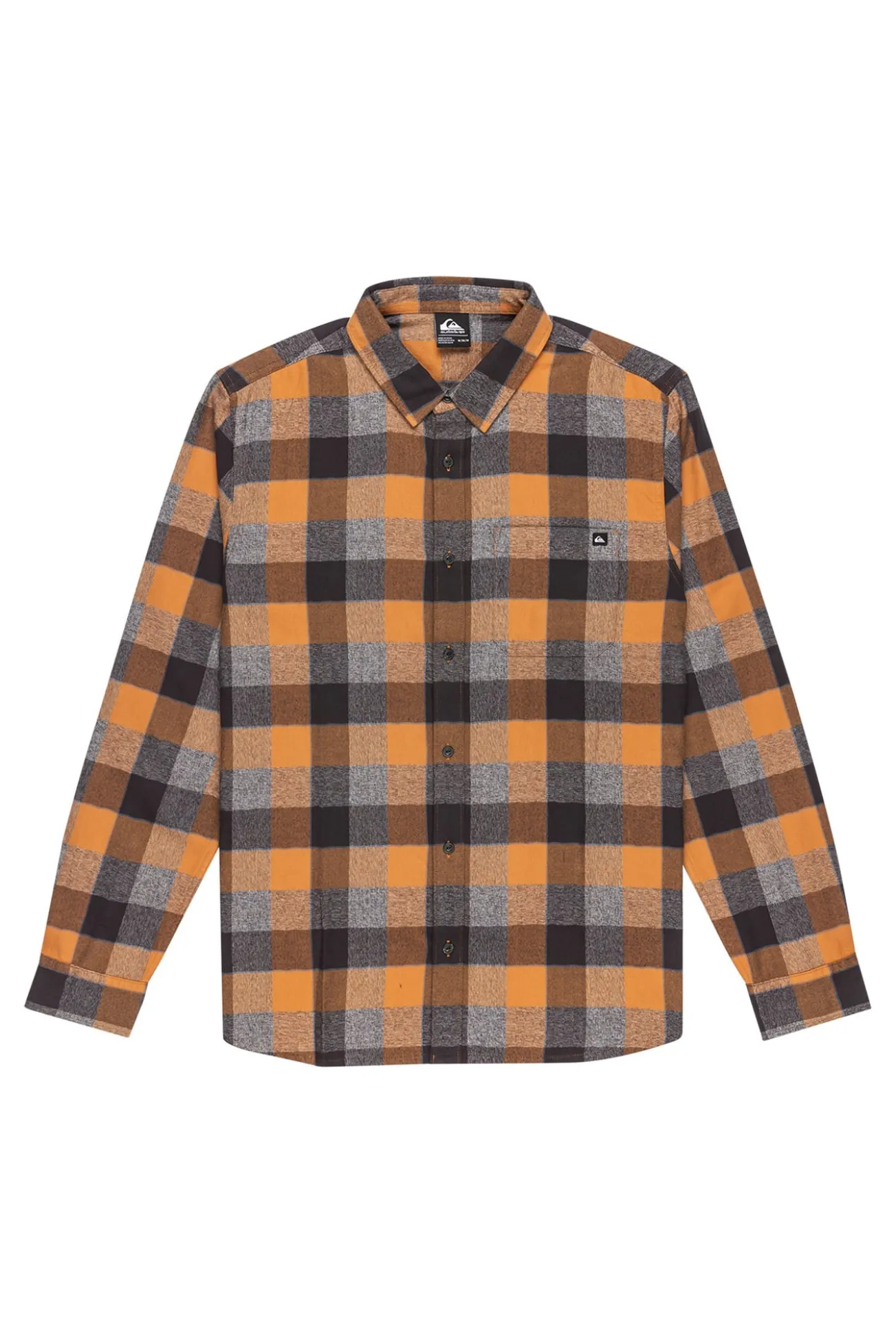 Motherfly Plaid - Camisa para homem de manga comprida