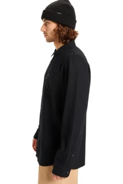Motherfly Solid - Camisa para homem de manga comprida