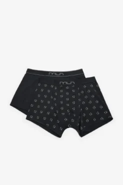 Pack boxer liso e estampado