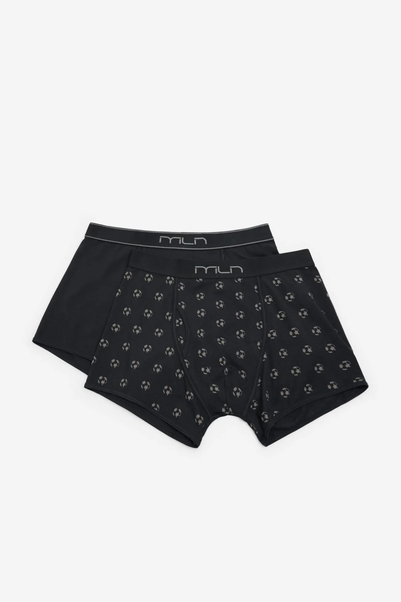 Pack boxer liso e estampado