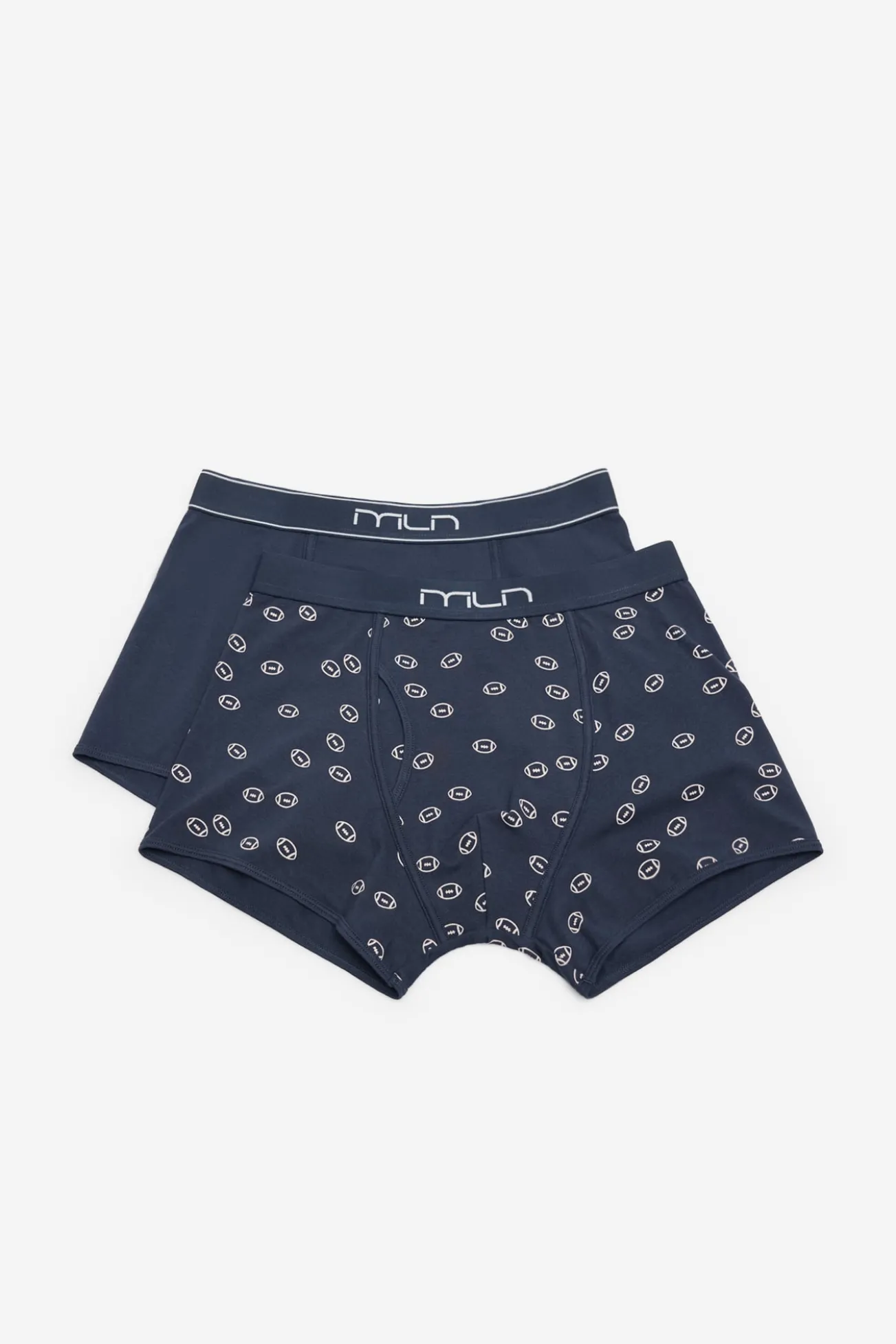 Pack boxer liso e estampado