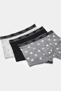 Pack 3 boxers cães