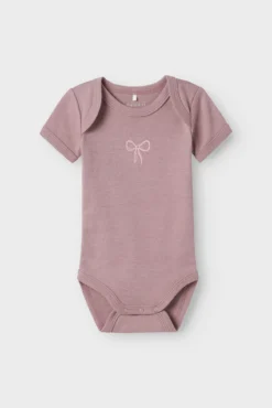 Pack de 3 bodys para bebé menina com laços