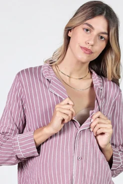 Pack pijama às riscas