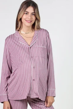 Pack pijama às riscas