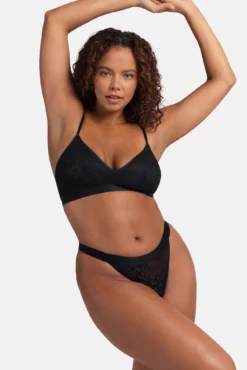 Pacote de 2 bralettes de lurex